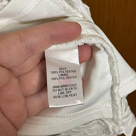 Lulu’s Woman’s Floral Embroidered Zip Up Mini Body-con Dress Size Large - Picture 4 of 7